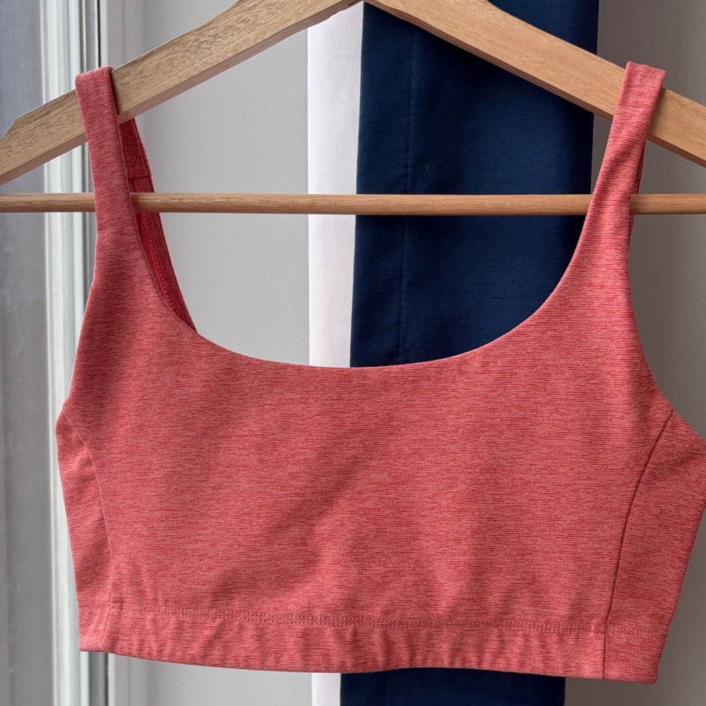 Coral/Peach Small Sports bra